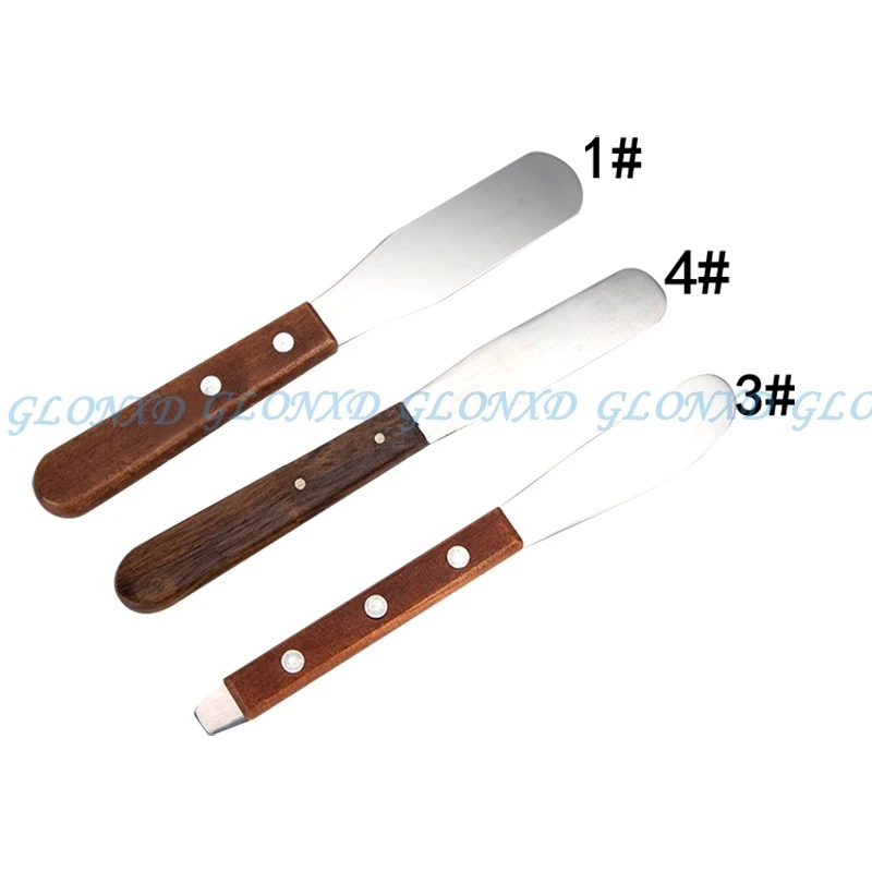 1pcs Dental Alginate Metal Knife  Mixing Plaster Spatula Dental laboratory Gypsum Spatula Dentist Impression Tools