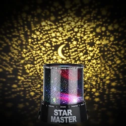 Galaxy Projector Romantic LED Night Lamp Amazing Starry Sky Lamp Star Projector USB Battery Kids Gift Bedroom Night Light Star