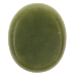 Large SPA Natural Jade Hot Massage Stone Oval Shape Green Hot Stone, Great for Spa Massage Relaxation Beauty Salon