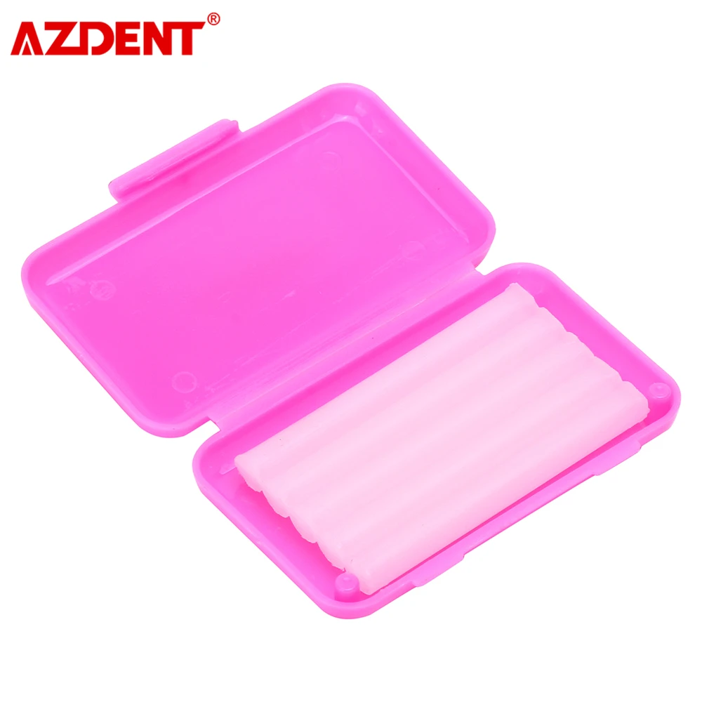 AZDENT 10 Boxes/Pack Dental Orthodontic Wax Protection Wax Relief Wax Sticks For Braces Teeth Whitening Oral Hygiene Tool