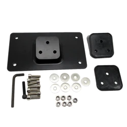 Moto Laydown Tilt Kit targa supporto telaio per Harley Big Twins Sportster Dyna Softail