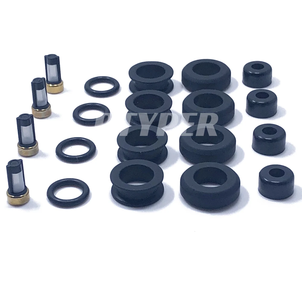 4/12/20 Denso Toyota 1-3MZFE /1ZZFE 3.0L 3.3L23250-20030 23209-20030, 23250-0A020 용 연료 인젝터 수리 키트 세트