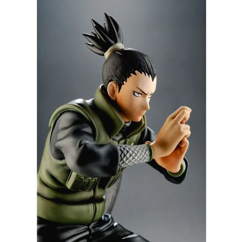 Anime Nara Shikamaru Boxed Figure Furnishing Articles Model 14cm PVC Toy