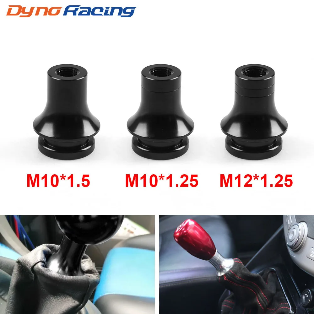 Universal M10X1.5 M10X1.25 M12X1.25 Thread Shift Knob Boot Retainer Adapter Manual Gear Shifter For Honda For Toyota for Nissan