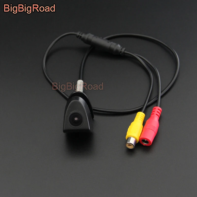 

BigBigRoad For Toyota Hilux AN120 AN130 Fortuner Prius XW30 Tundra 2015 2016 2017 2018 Car Front View Logo Camera Waterpoof