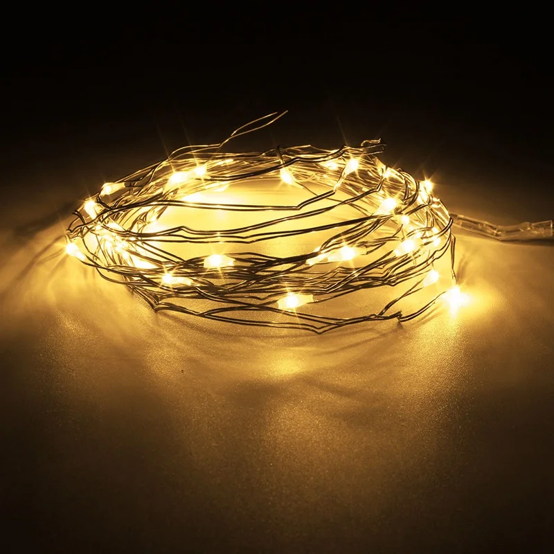 4M 40 LED luci a batteria a LED a batteria per ghirlanda di natale decorazione di cerimonia nuziale lampeggiatore di natale luci da fata Dropship