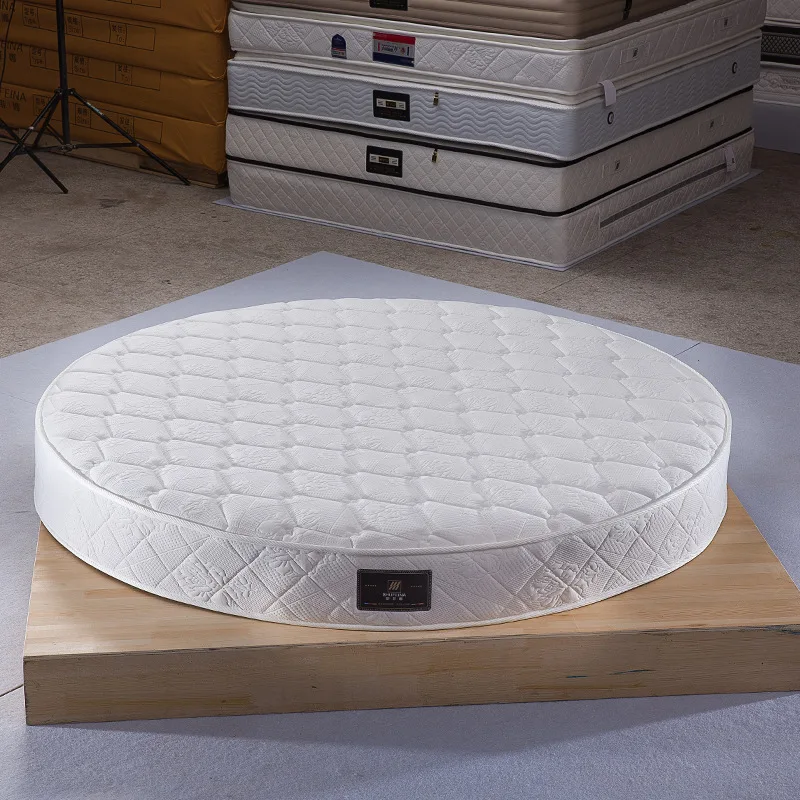 2 -2.2  meters  Round mattress latex independent spring hotel bed mattress