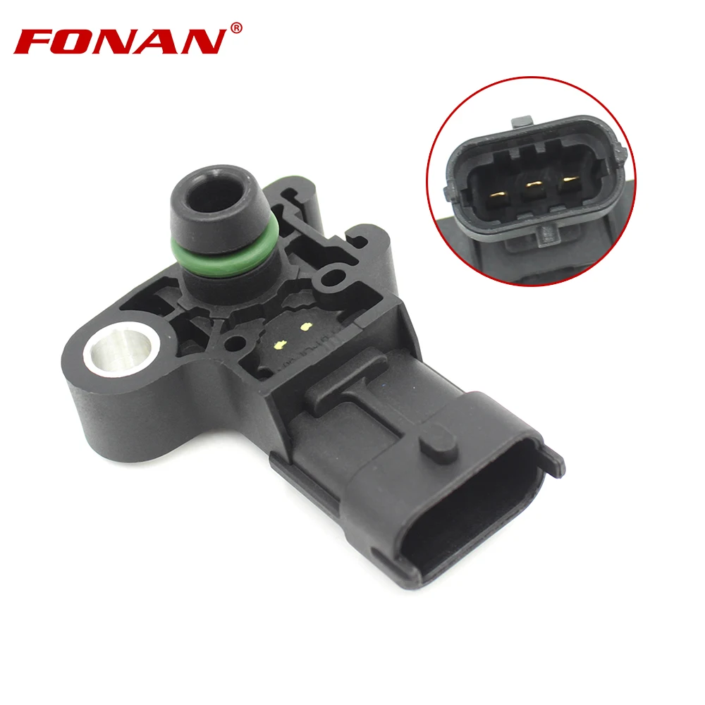 MAP Manifold Absolute Pressure Sensor For Daewoo Chevrolet Spark Petrol1.0 16V Hatchback 2010 - 2015 0261230146 12591290