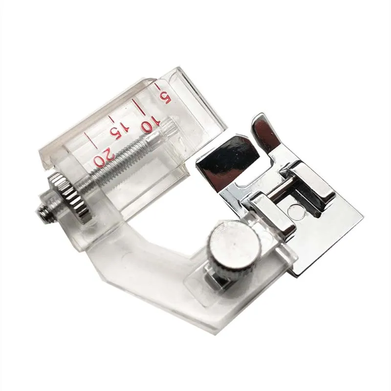 Domestic Multifunctional Sewing Machine Hemming Presser Foot，Hemming With Folder, Janome, Juki, Brother, Acme, Dragonfly...