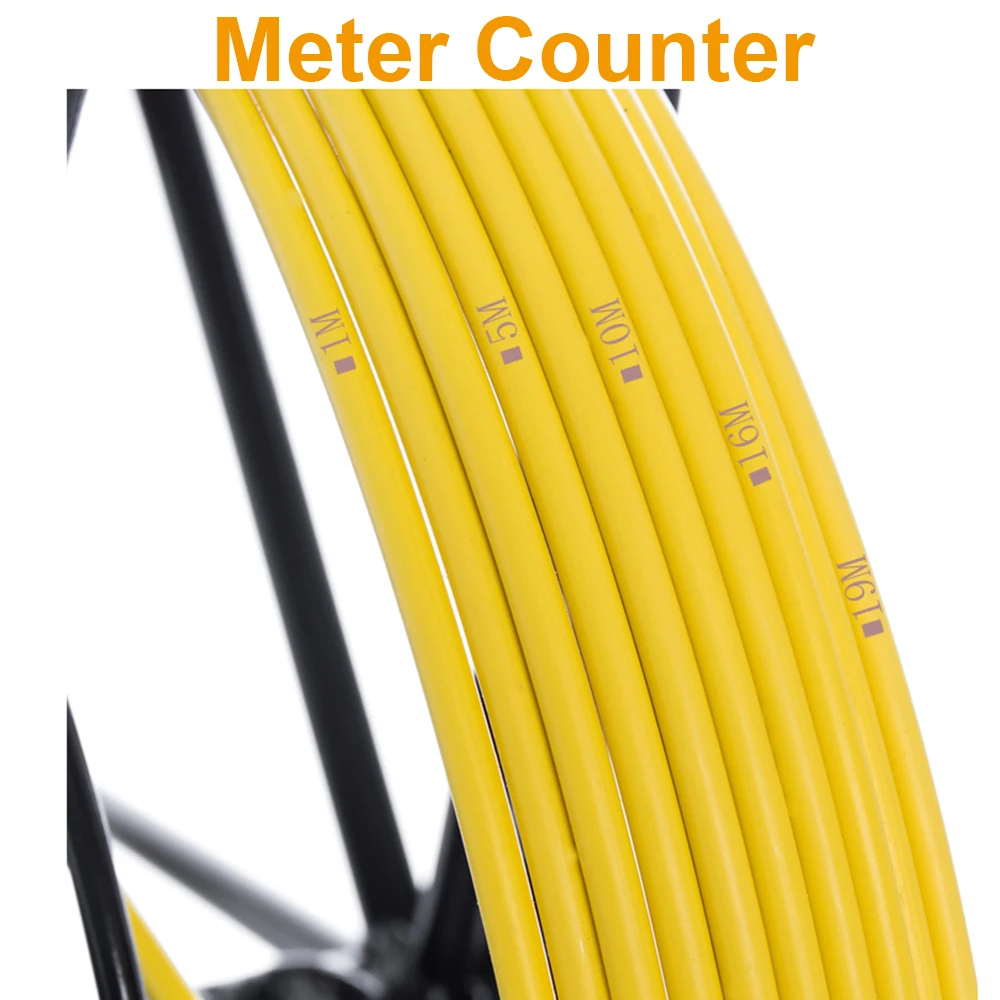All-In-One Syanspan 9 "Wifi Ip68 Videocamera Naar Pijp Riool Inspectie, 17Mm Afvoer Piping Industriële Endoscoop Met Meter Teller
