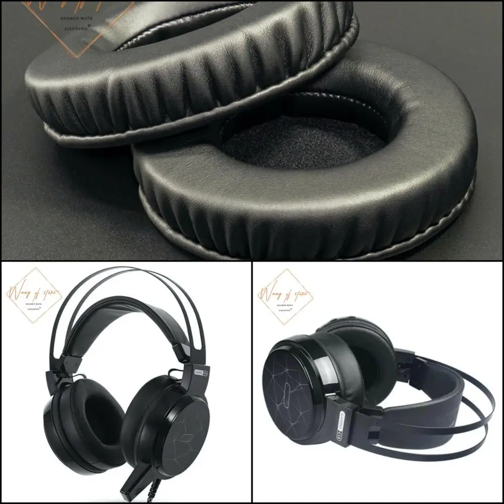 Soft Leather Ear Pads Foam Cushion EarMuff For Salar C13 Gaming Headset Perfect Quality, Not Cheap Version