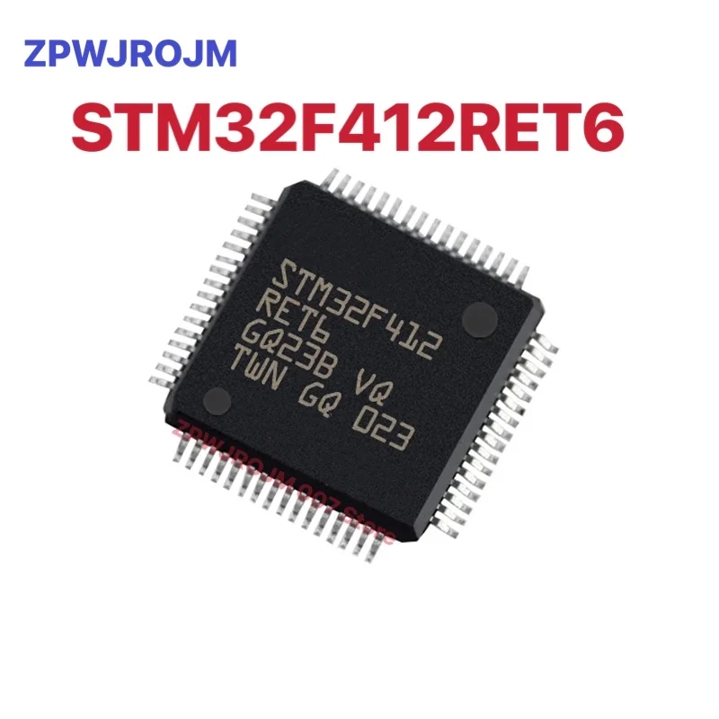 5pcs/lot STM32F412RET6 STM32F412 RET6 LQFP-64