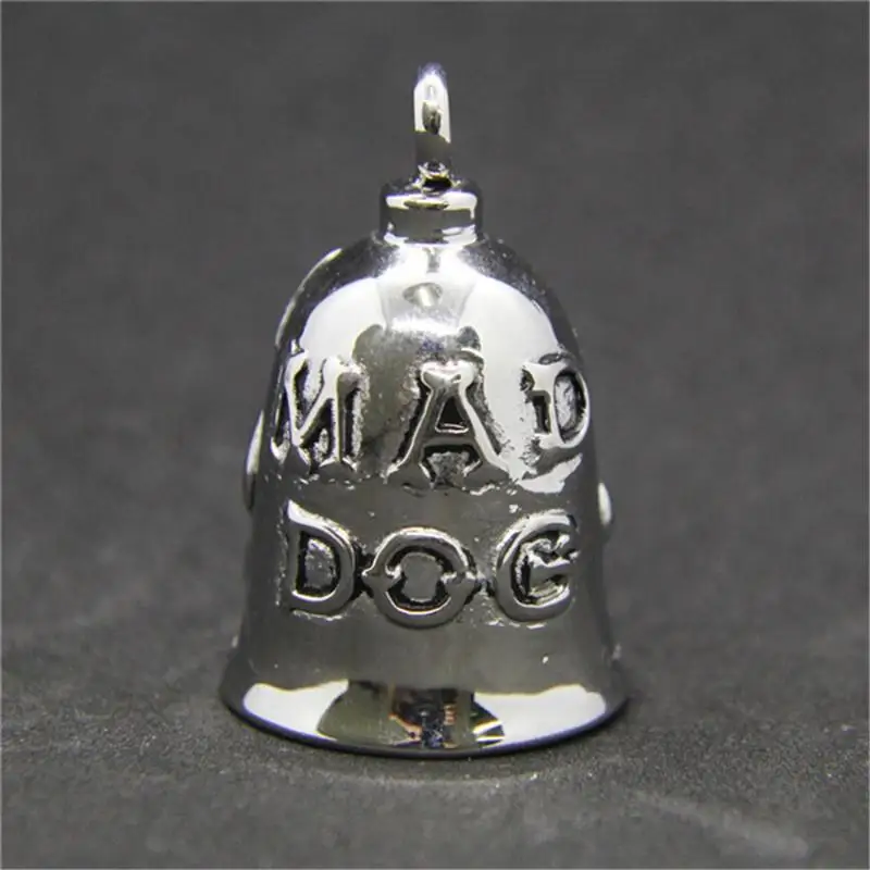 Retro Cool Domineering Crazy Dog Bell Pendant Cool Men Rock Locomotive Party Fashion Jewelry