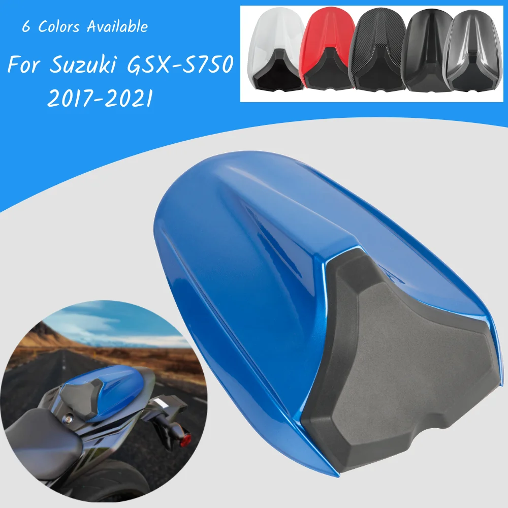 2018 2019 2020 GSXS 750 Passenger Pillion Rear Seat Cover Solo Fairing Cowl For Suzuki GSX-S750 2017-2023 Motorcycle Accessories