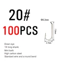 100 piezas Tamaño 20