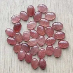 Good quality natural strawberry gold color stone Oval cabochon bead 13x18mm for jewelry making wholesale 30pcs/lot free shipping