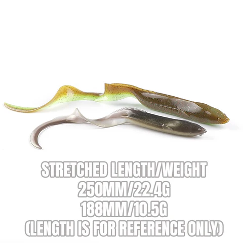 Needfish Суперконтинентальная мягкая приманка Shad Eel 20см/15см — изображение продукта