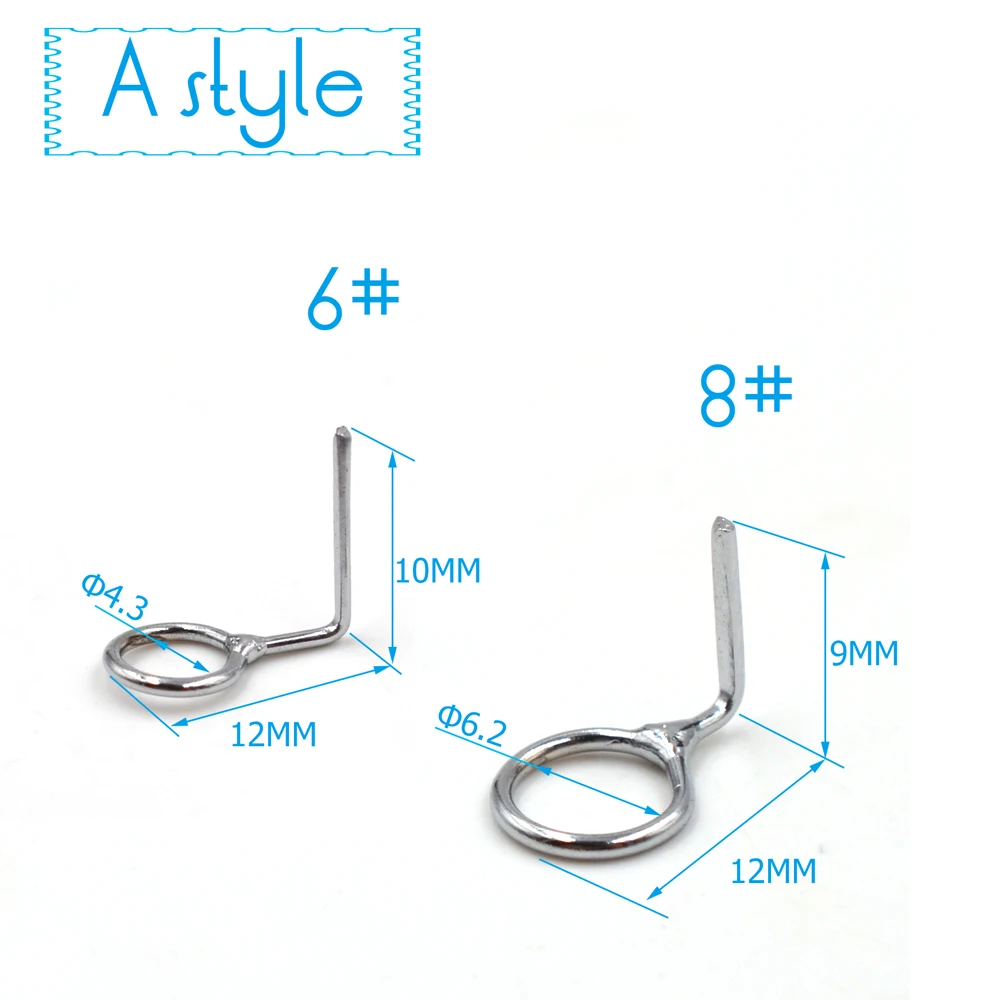 Anillos de acero inoxidable para guías de caña de pescar MNFT - imagen 4