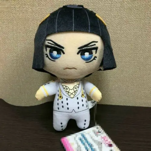 9pcs JoJos Bizarre Adventure Golden Wind Buccellati Abbacchio Fugo Yoshikage Kira Rohan Kishibe Josuke Higashikata plush