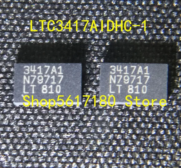 5 PZ/LOTTO NUOVO LTC3417AIDHC-1 LTC3417AIDHC- 2 LTC3417AIDHC LTC3417A 3417A1 3417A2 DFN-16 IC