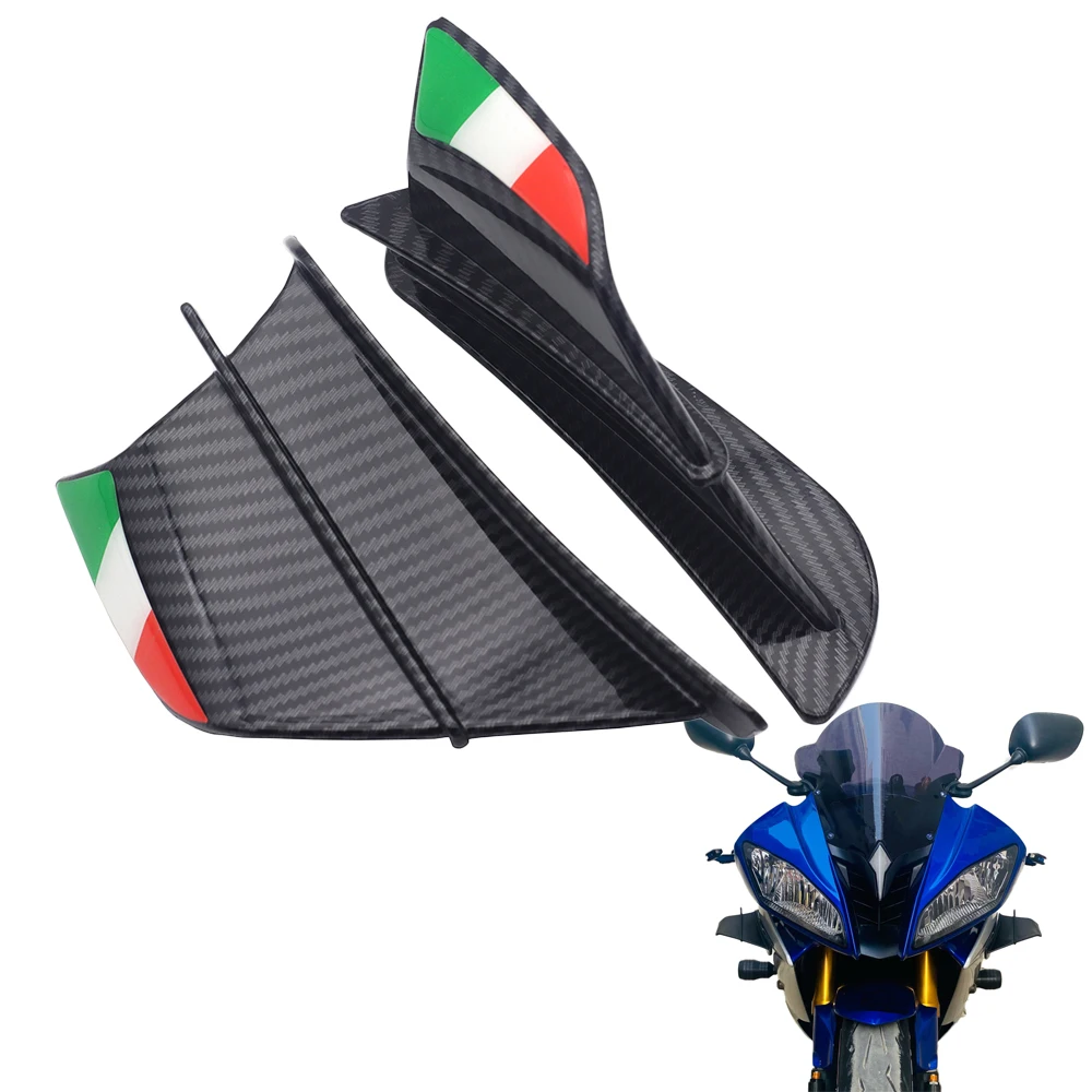 Motorcycle Winglet Aerodynamic Wing Kit Spoiler For Yamaha MT07 MT03 MT10 FZ07 FZ03 MT-01 MT01 FZ01 FZ-07 MT-07 MT-03 Accessory