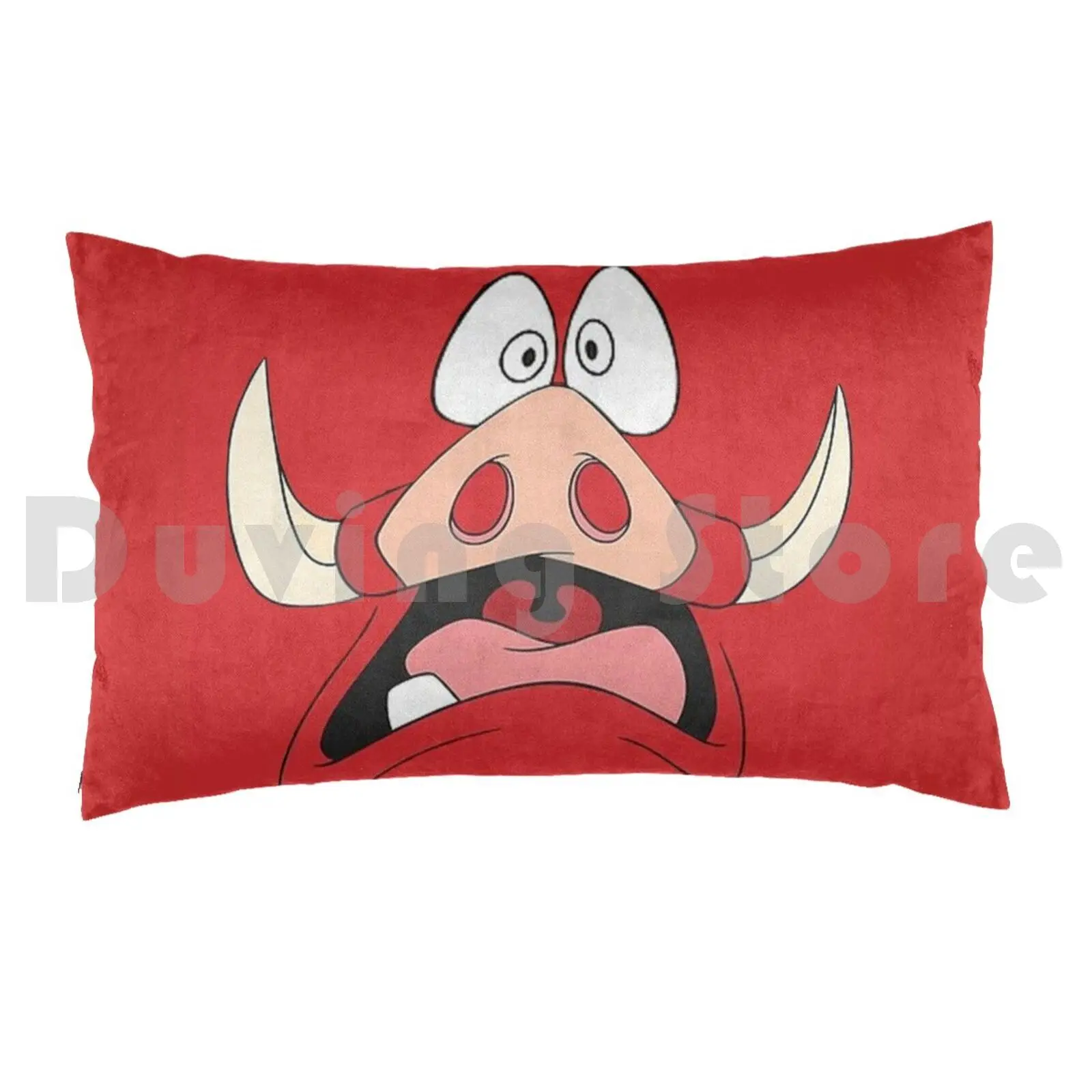 Dear Pumba! Pillow Case 20*30 Inch Pumba Simba Timon Rafiki Lion King Cartoon Movie Smile Funny