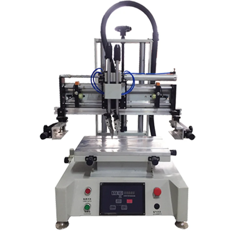 

MC-2030 Small Monochrome Screen Printing Machine for Plastic Board, Wood and Glass Flat Screen Printing Machine