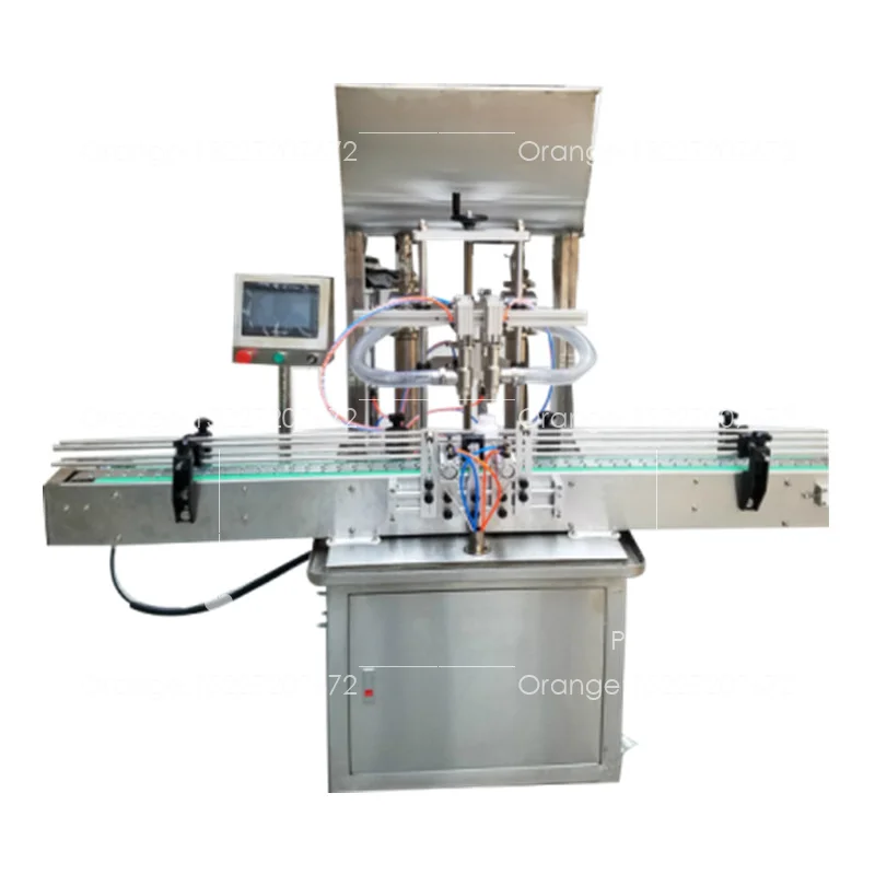 ของเหลวอัตโนมัติและวางเครื่องบรรจุ Jar เติมเครื่องสำอางค์ครีมน้ำผึ้งซอส