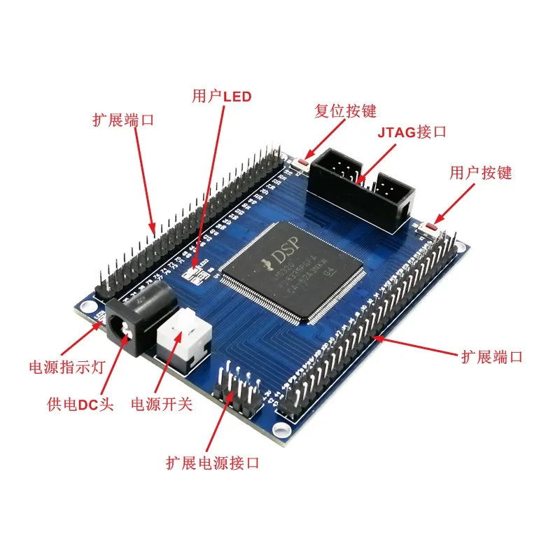 DSP Core Board Minimum System TMS320F28335 DSP System Board Development Board Rich Routines