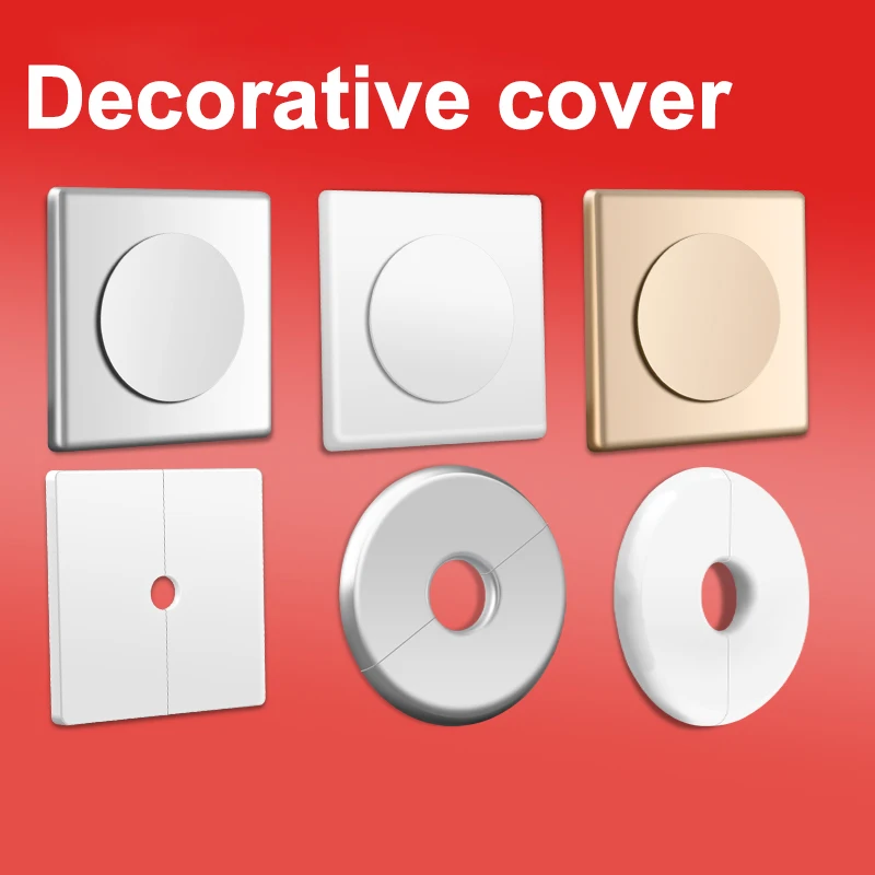 Air Conditioning Hole Decorative Cover Wall Hole Plugging Hole Blocking Hole Pipe Sealing Faucet Cover Ugly Cover Blank Panel