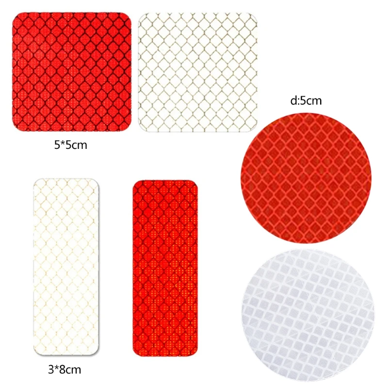 Safety Reflective Warning Strip Tape Car Bumper Reflective Strips Secure Reflector Stickers Decals Car Styling