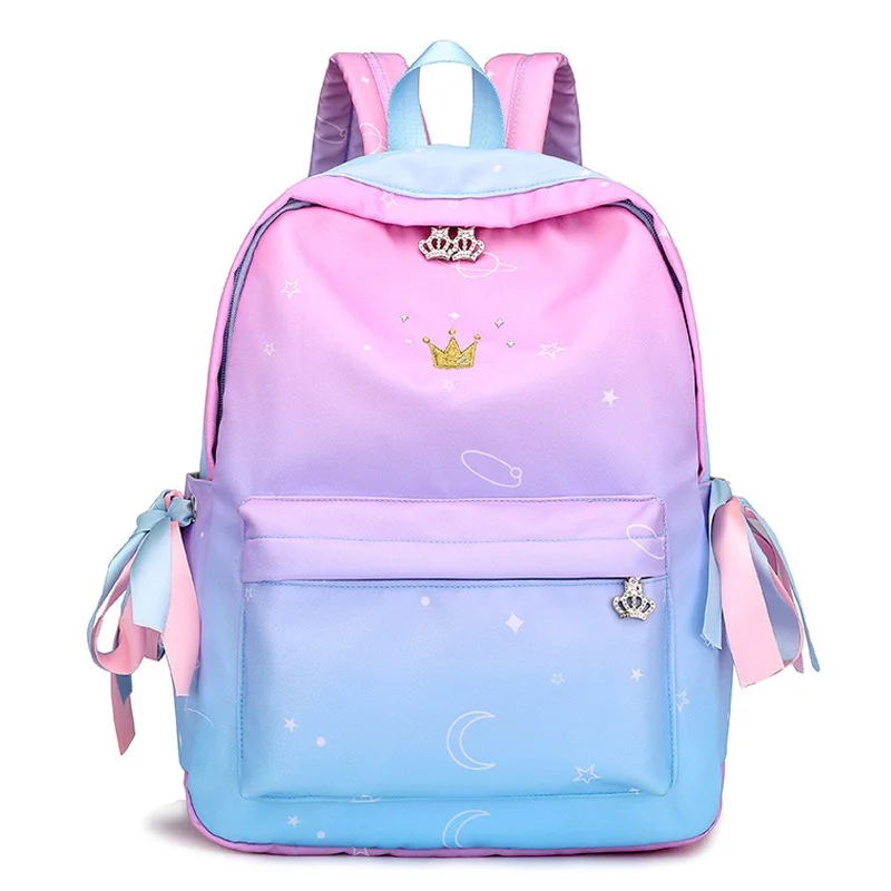 Nuova moda zaino luminoso stampa scuola Bagpack borse da scuola per ragazzi e ragazze zaini per adolescenti Mochila