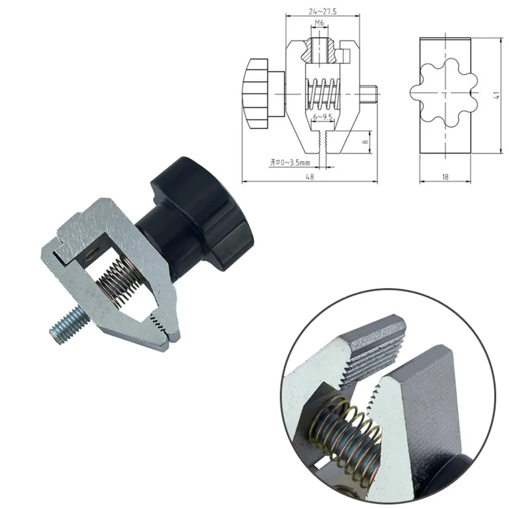 1Pc HJJ-001 Force Push and Pull Clamp Clamps For Max Load 500N Test Stand