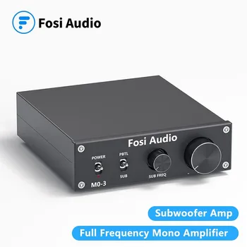 Fosi Audio M03 パワーサブウーファーアンプ 200 ワットモノラルオーディオアンプデジタル Hifi ホームアンプ