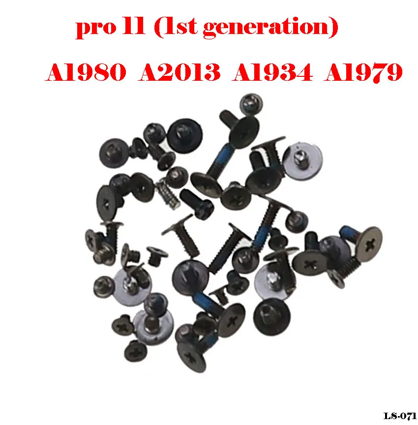 1 set baut dalam iPad, untuk iPad 2/3/4/5/mini Pro 9.7 10.5 11 12.9 Air 3 motherboard full sekrup lengan pengganti