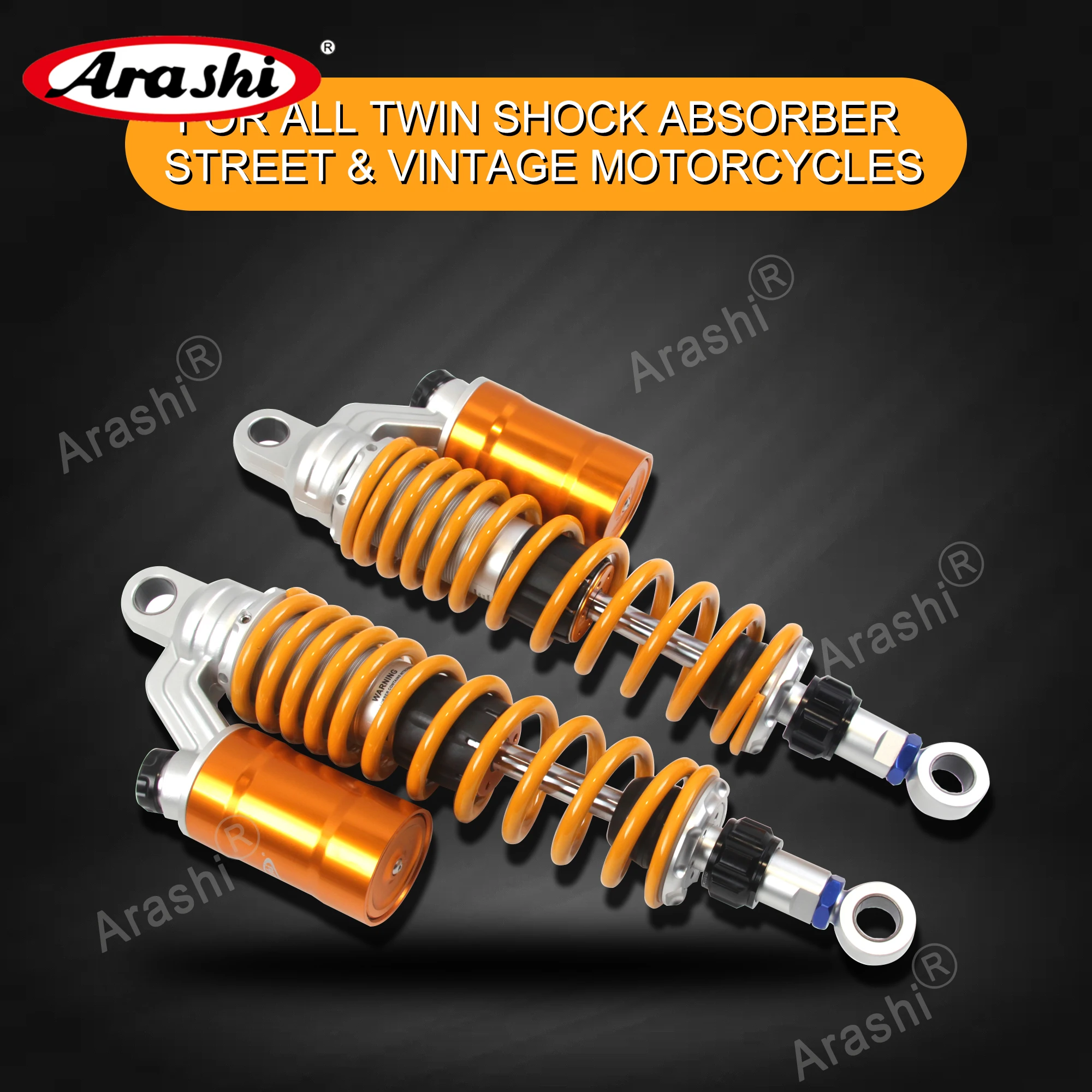 Arashi For HONDA CB400 VTEC 1999 - 2019 Nitrogen Air Shock Absorber Nitrogen Charged Rear Suspension Motorcycle CB 400 VTEC400