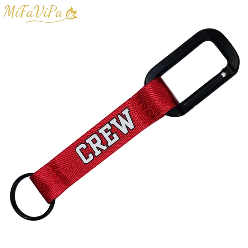 1 PC Cabin Crew Pilot llavero Keychain Flight Crew Aviation Gift Carabiner Captain Sleutelhanger Porte-cles Fashion Trinket