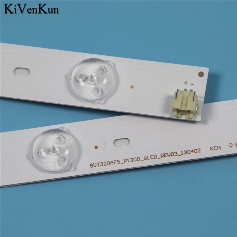 3PCS New 627mm TV's LED Backlight Strips For Toshiba 32P1400VE 32P1400VM 32P1400VT 32P1400ZE LED TV Bars Bands Rulers Array Tape