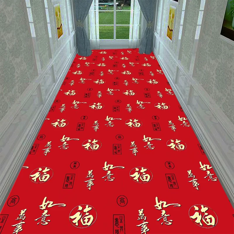 Leaf Print 3D Carpets for Hallway/Entrance/Stair Bedroom Area Rugs Kitchen Floor Mat Home Corridor Carpet Hotel Long Aisle Rug