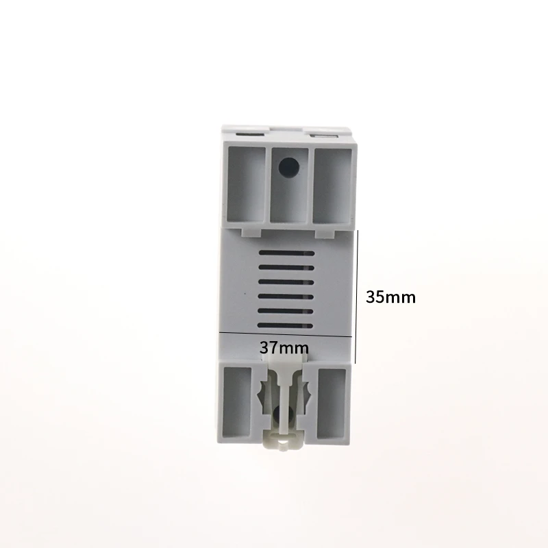 Home Usage Dual LED Display 40A 63A Din Rail 230V Adjustable Voltage Surge Protector Relay with Limit Current Protection