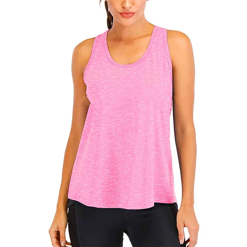 New Female Sport Top Women Workout Tops Mesh Racerback Tank Yoga Shirts Gym Clothes Sport Sleeveless Vest Singlet Training