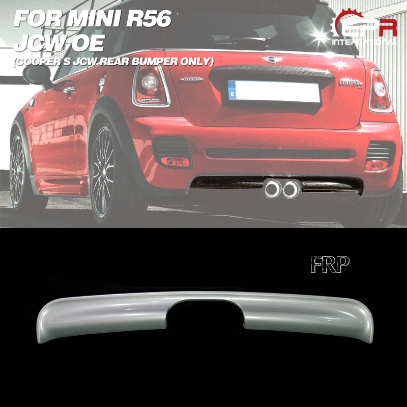 

JCW Rear Bumper Diffuser For Mini R56 JCW OE FRP Unpainted Rear Diffuser (Cooper S JCW rear bumper only)