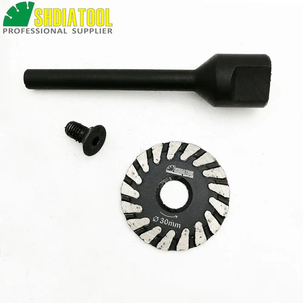 DIATOOL 1pc mini blade with removable 6mm shank and 1pc mini blade without removable 6mm shank