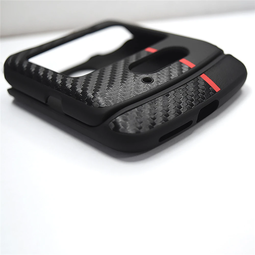 Custodia per telefono in pelle sottile Cover posteriore protettiva pieghevole all-inclusive antiurto per accessori M Razr 5G