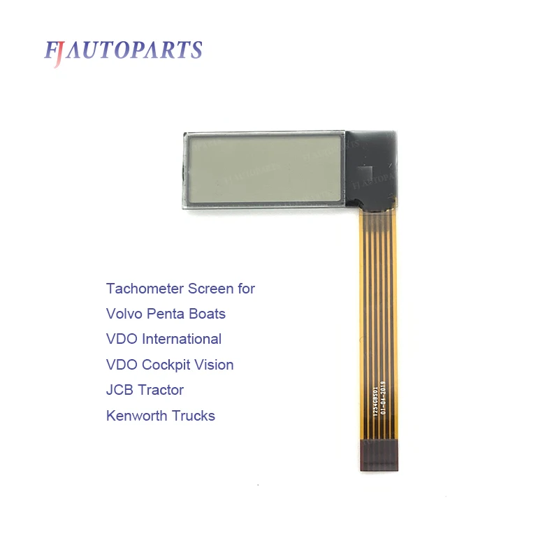 LCD Display Screen Tachometer Gauge for VDO Volvo Penta Jcb Tractor Boat