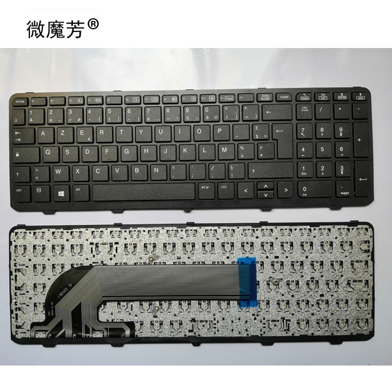 Nowy francuska klawiatura Azerty dla HP PROBOOK 450 G0 450 G1 455 G1 470 G1 FR