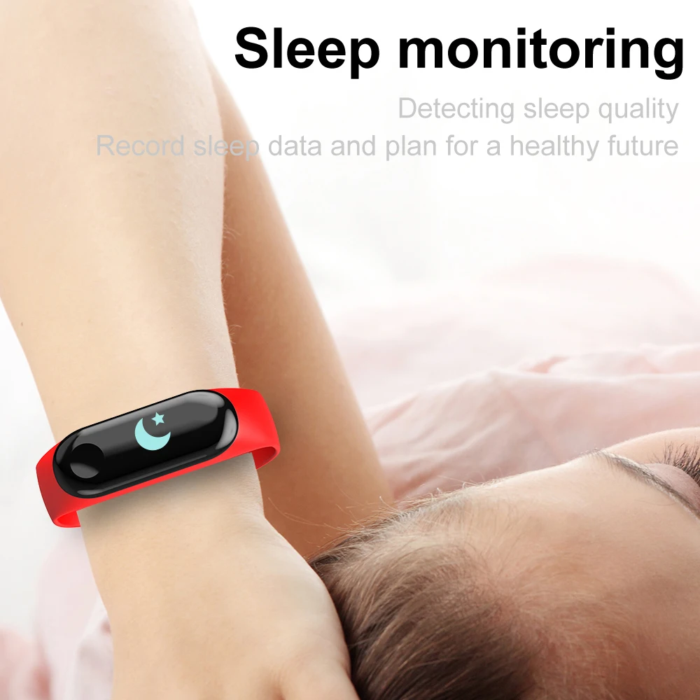 FXM Intelligente Sport Degli Uomini Del Braccialetto Delle Donne Del Cuore di Tasso di Monitoraggio del Sonno Stepcounter Orologio Da Polso Impermeabile Uomini E Donne di Collegamento Bluetooth