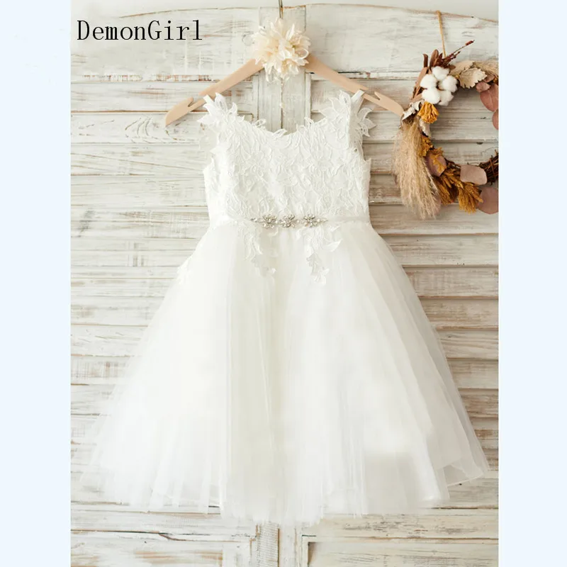 Robe de Baptême Blanche pour Bébé Fille, Tenue d'Anniversaire pour Nouveau-Né, Princesse, Enfant en Bas Âge, 9M-14 Ans