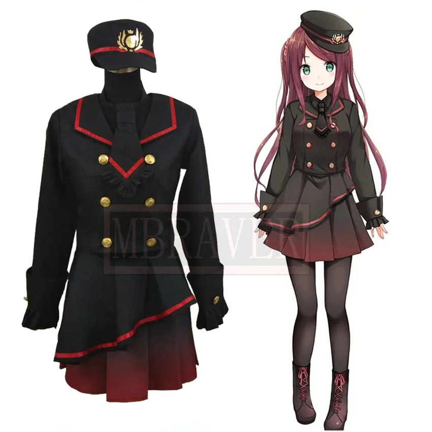 

Youtube Vtuber Hololive Akaba Youko Cos Cosplay Costume Uniform Christmas Halloween Custom-made Any Size