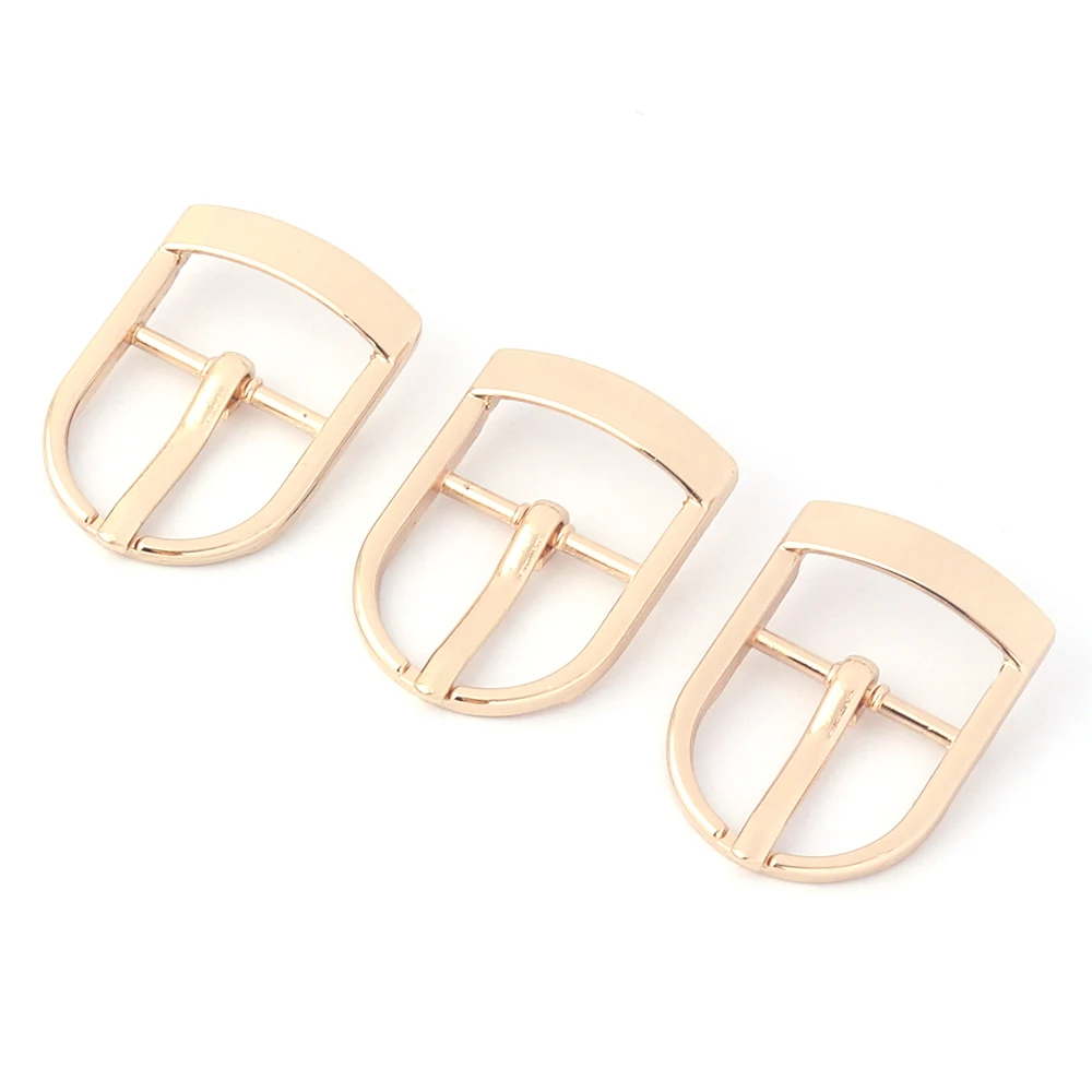 19mm Light Gold Metal Adjuster Slide Buckles,Belt Strap Buckle Purse Clasp Pin Handbag Webbing Bag Luggage Hardware Accessories